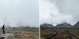 Miniatura de un collage de la laguna humantay
