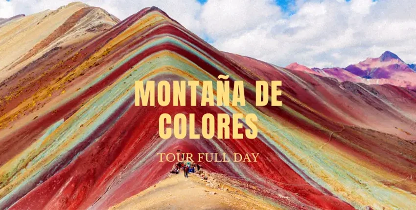 Portada de la montaña de colores